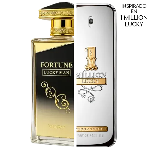 Fortune Lucky EDP 100 ML for Man - Vurv (Inspirado en 1 Million Lucky)