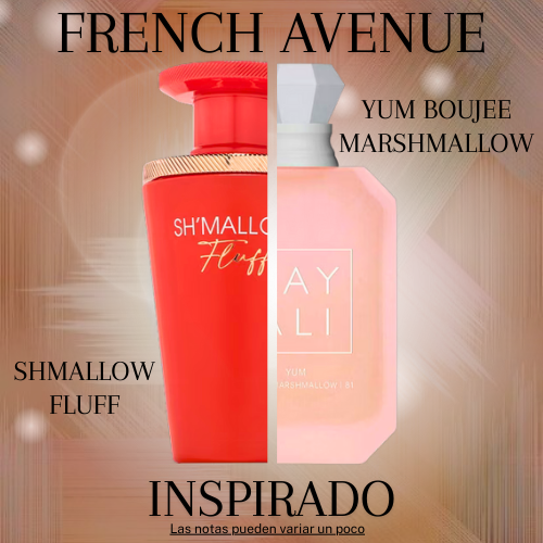 Shmallow Fluff EDP 100 ML For Women - French Avenue - (Inspirado en Yum Boujee Marshmallow by Kayali)