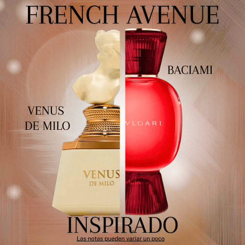 Venus de Milo EDP 100 ML For Women -  French Avenue - (Inspirado en Baciami)
