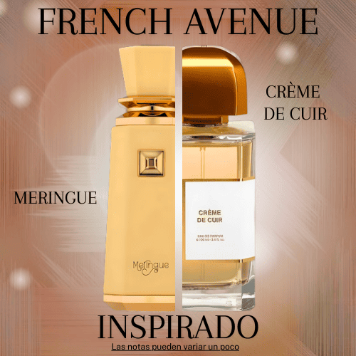 Meringue EDP 100 ML For Women  - French Avenue - (Inspirado en Crème de Cuir)