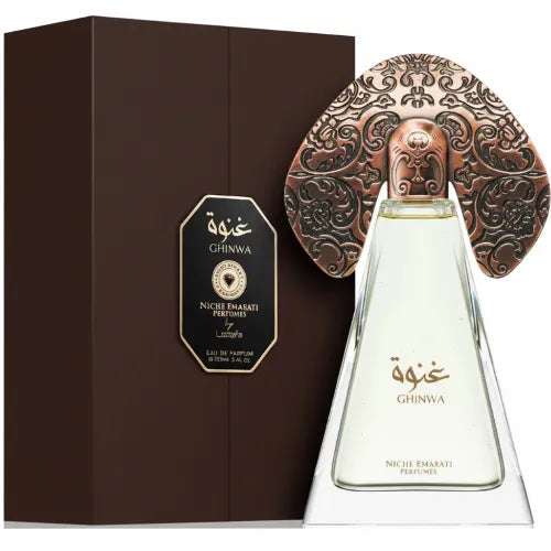 Ghinwa EDP 100 ML Unisex - Niche Emarati by Lattafa - (Inspirado en Baccarat Rouge 540)