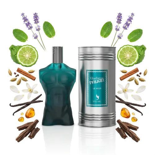Gladiator Twilight Le Male EDP 100 ML Volaré - (Inspirado en Le Male)