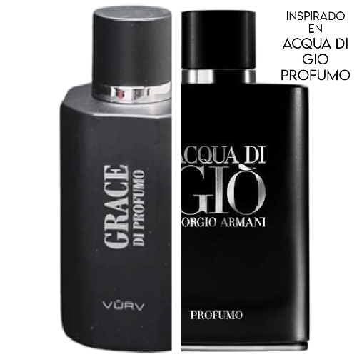 Grace Di Profumo  EDP 100 ML For Men - Vurv - (Inspirado en Acqua di Gio Profumo)