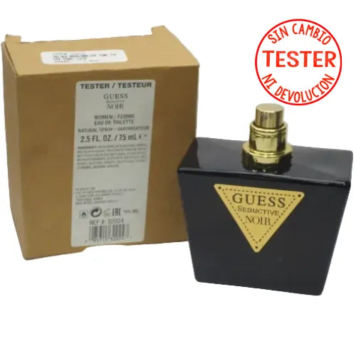 Guess Seductive Noir Pour Femme EDT 75 ML (Tester - Sin Tapa)- Guess