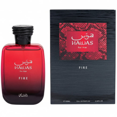 Hawas Fire EDP 100 ML Unisex - Rasasi - (Inspirado en Imperial Valley)