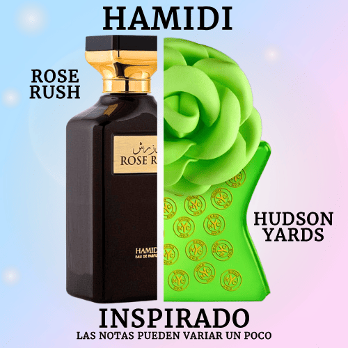 Rose Rush EDP 100 ML For Woman - Hamidi - (Inspirado en Hudson Yards)