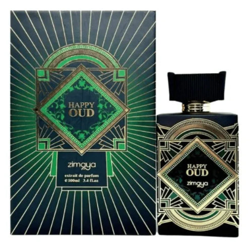 Happy Oud Extrait Parfum 100 ML Unisex -Zimaya - (Inspirado en Oud for Happiness)