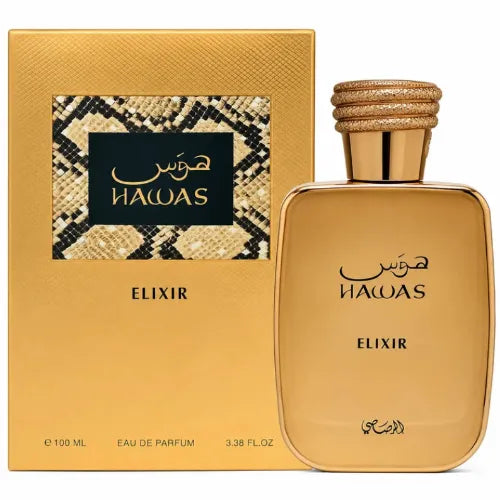 Hawas Elixir EDP 100 ML For Men - Rasasi (Inspirado en Le Male Elixir)