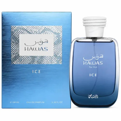 Hawas Ice EDP 100 ML For Men - Rasasi - (Inspirado en Invictus Aqua (2018)