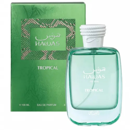 Hawas Tropical EDP 100 ML For Him  -  Rasasi - (Inspirado en Le Beau Paradise Garden)