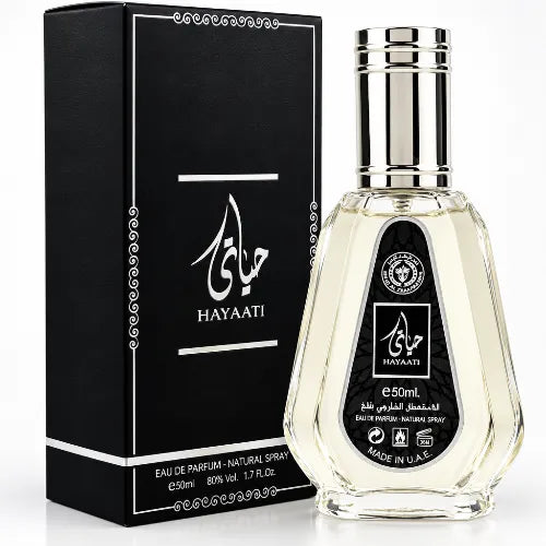 Hayaati EDP 50 ML Unisex  (Sin Celofán) - By Ard Al Zaafaran - (Inspirado en Invictus)