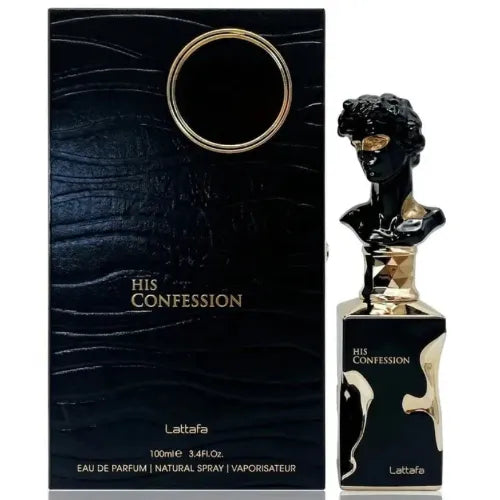 His Confession EDP 100 ML for Men - Lattafa - (Inspirado en Homme Intense)