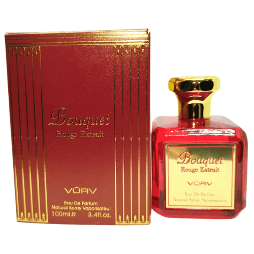 Bouquet Rouge Extrait EDP 100 ML  Unisex  - Vurv (Inspirado en Baccarat Rouge 540)
