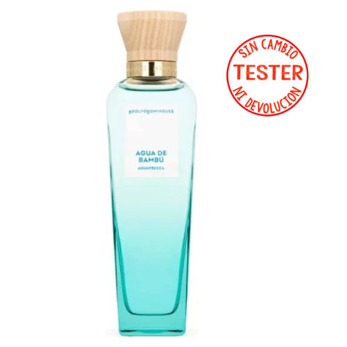 Agua de Bambù  Agua Fresca EDT 120 ML (Tester- Probador) - Adolfo Dominguez