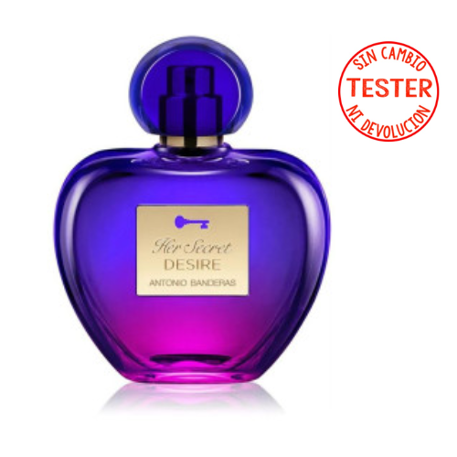 Her Secret Desire EDT 80 ML ( TryMe -Tester - Sin Tapa) - Antonio Banderas