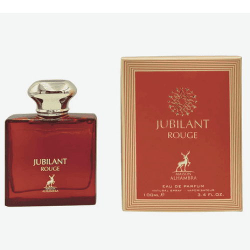 Jubilant Rouge  EDP 100 ML for Women - Maison Alhambra - (Inspirado en Crystal Noir)