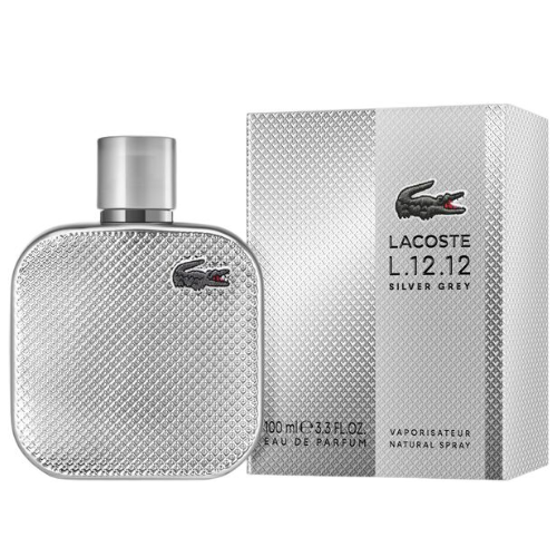 L.12.12 Silver Grey EDP 100 ML For Men  - Lacoste
