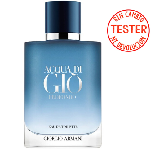 Acqua Di Gio Profondo EDT 100 ML  For Men( Tester-Probador) - Giorgio Armani