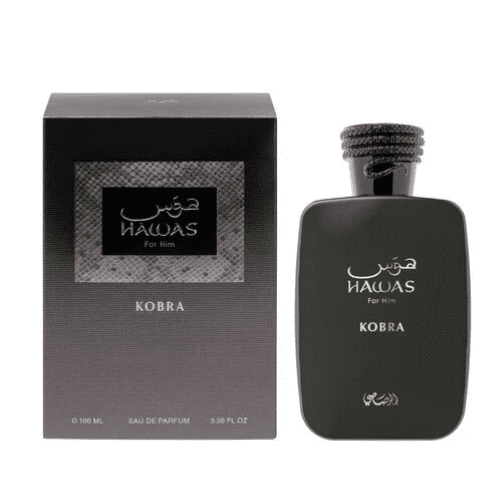Hawas Kobra EDP 100 ML For Men  -  Rasasi - (Inspirado en Imagination)