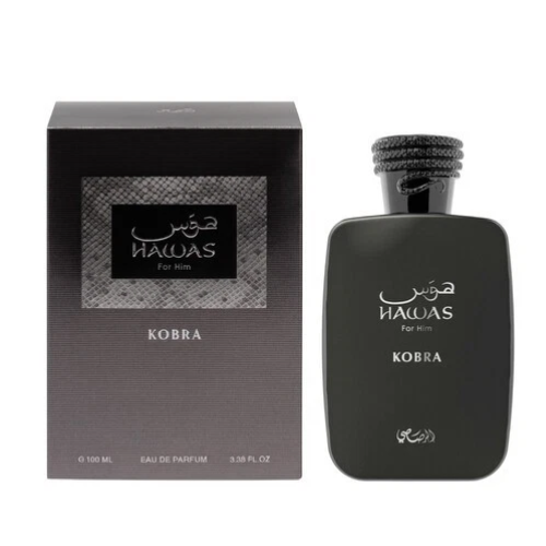 Hawas Kobra EDP 100 ML For Men  -  Rasasi - (Inspirado en Imagination)
