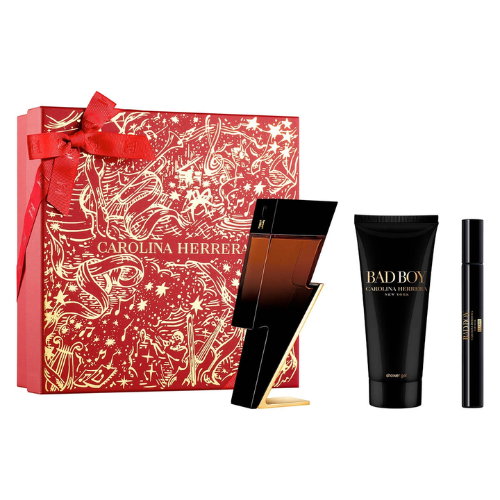 Bad Boy Elixir  EDP 100 ML + Travel 10 ML + Gel Ducha 100 ML Set - Carolina Herrera