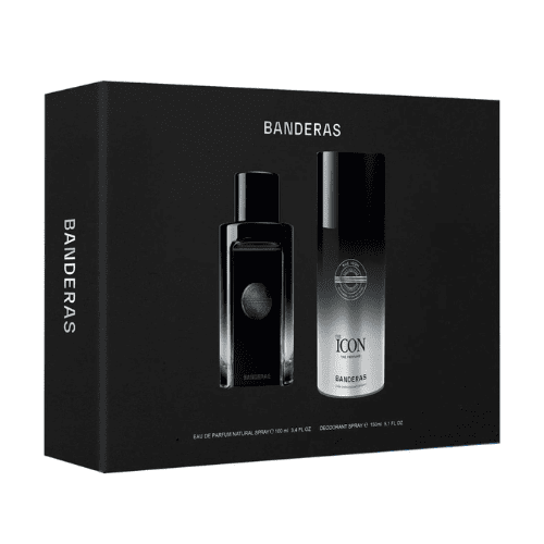 The Icon  EDP 100 ML + Deo 150 ML Set -  Antonio Banderas