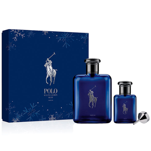 Polo Blue Parfum Men 125 ML + 40 ML  (Recargable) - Ralph Lauren