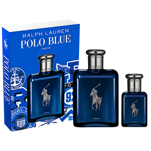 Polo Blue Parfum Men 125 ML + 40 ML  (Recargable) - Ralph Lauren