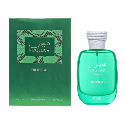Hawas Tropical EDP 100 ML For Him  -  Rasasi - (Inspirado en Le Beau Paradise Garden)