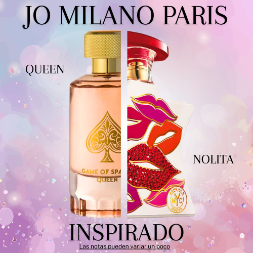 Game Of Spade Queen Parfum 100 ML - Jo Milano Paris - (Inspirado en Nolita)