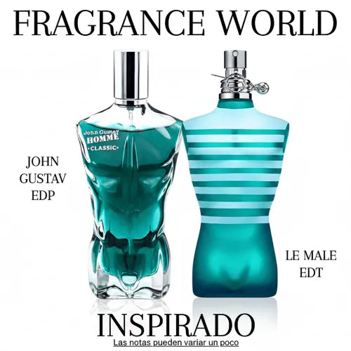 John Gustav EDP 100 ML - Fragrance World - (Inspirado en Le Male EDT)