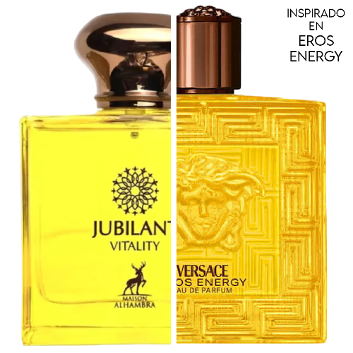 Jubilant Vitality EDP 100 ML For Men - Maison Alhambra (Inspirado en Eros Energy)
