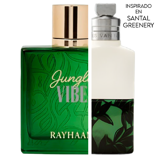 Jungle Vibe EDP 100 ML Unisex - Rayhaan - (Inspirado en Santal Greenery)