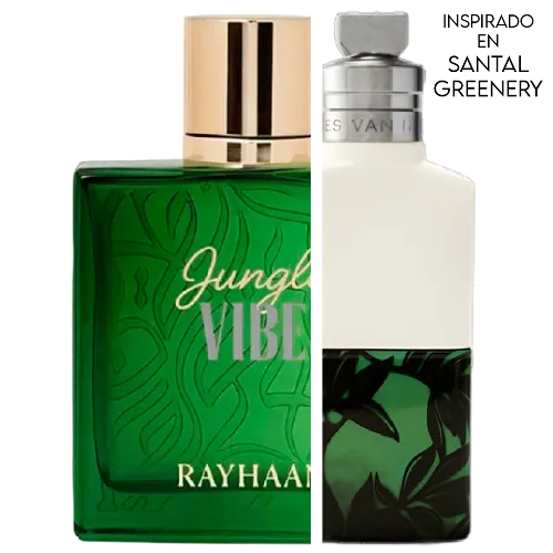 Jungle Vibe EDP 100 ML Unisex - Rayhaan - (Inspirado en Santal Greenery)