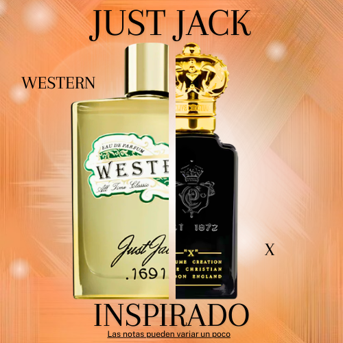 Western EDP 120 ML For Men - Just Jack - (Inspirado en X For Men).