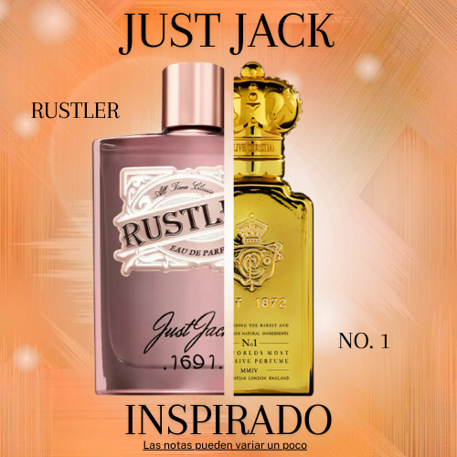 Rustler EDP 120 ML Unisex - Just Jack - (Inspirado en No.1 )