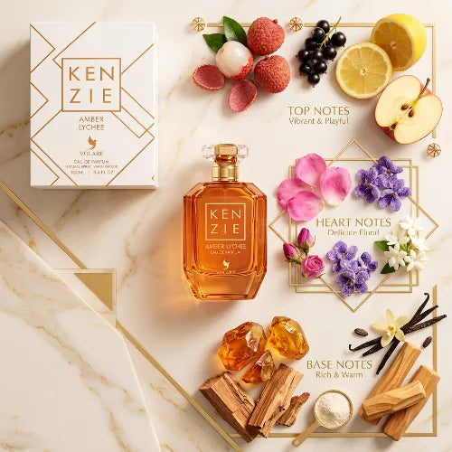 Kenzie Amber Lychee EDP 100 ML For Women - Volare (Inspirado en Eden Sparkling Lychee)