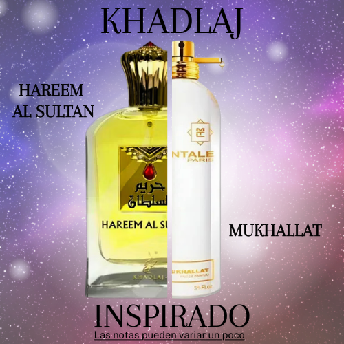 Hareem Al Sultan 75 ML For Women - Khadlaj - (Inspirado en Mukhallat).