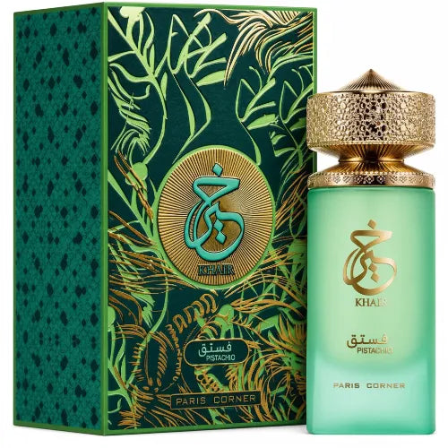 Khair Pistachio EDP 100 ML Unisex - Paris Corner - (Inspirado en Yum Pistachio Gelato | 33)