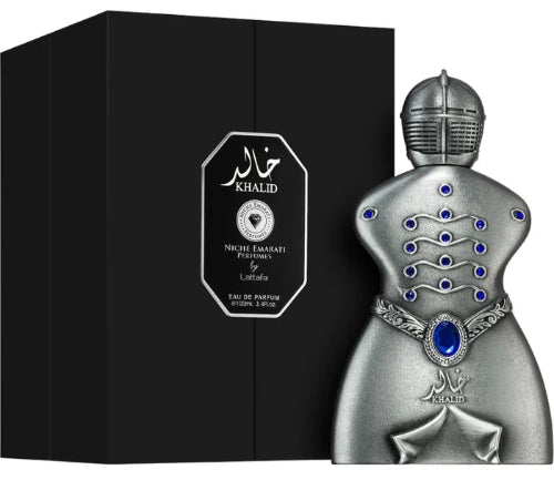 Khalid EDP 80 ML Unisex - Niche Emarati By Lattafa - (Inspirado en Falcon Leather)