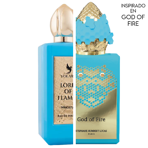 Lord Of Flames Immortal EDP 100 ML Unisex - Volare (Inspirado en God of Fire / Vulcan Feu)