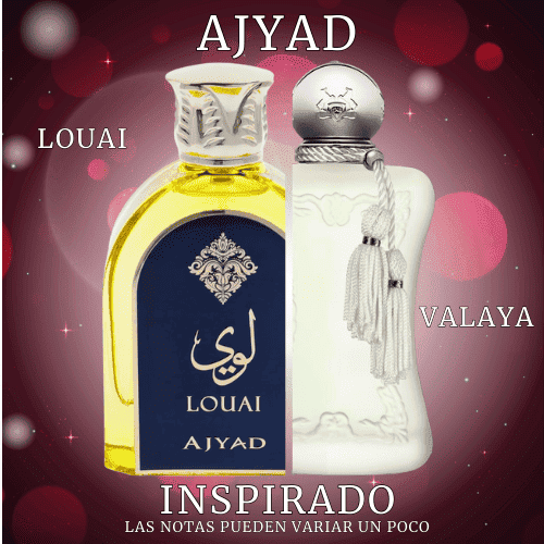 Louai EDP 100 ML For Woman - Ajyad - (Inspirado en Valaya de Parfums).