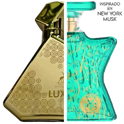 Luxe Gold EDP 100 ML Unisex - Maison Alhambra (Inspirado New York Musk)