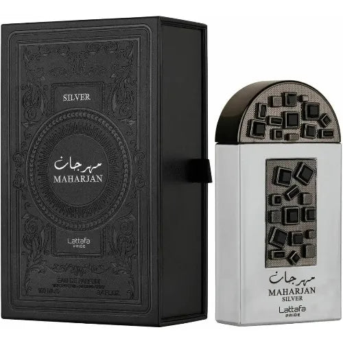 Maharjan Silver EDP 100 ML Unisex - Lattafa Pride  - (Inspirado en Silver Mountain Water)