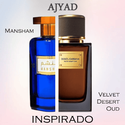 Mansham EDP 100 ML - Ajyad (Inspirado en Velvet Desert Oud)