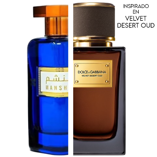 Mansham EDP 100 ML - Ajyad (Inspirado en Velvet Desert Oud)