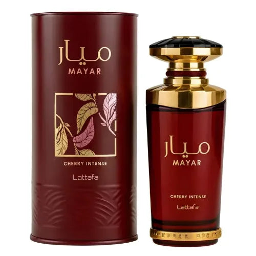 Mayar Cherry Intense EDP 100 ML Unisex - Lattafa - (Inspirado en Black Opium Over Red)