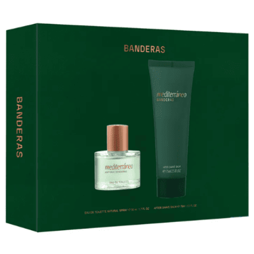 Mediterraneo EDT 50 ML + After Shave 75 ML Set - Antonio Banderas
