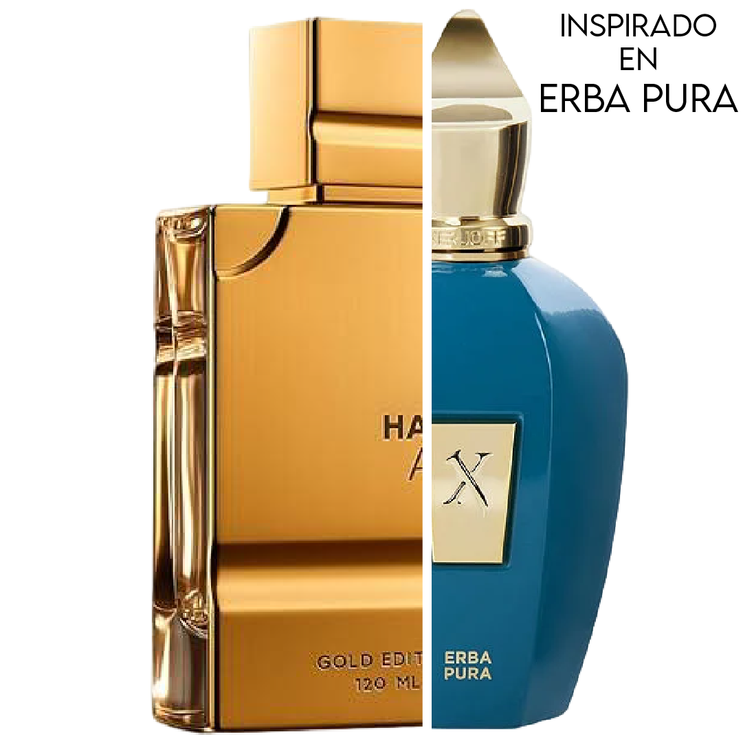 Amber Oud Gold Edition EDP 120 ML Unisex - Al Haramain (Inspirado en Erba Pura)