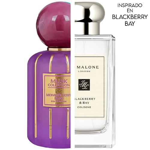 Midnight Berry Musk EDP 100 ML Unisex -  Flavia (Inspirado en Blackberry  Bay)